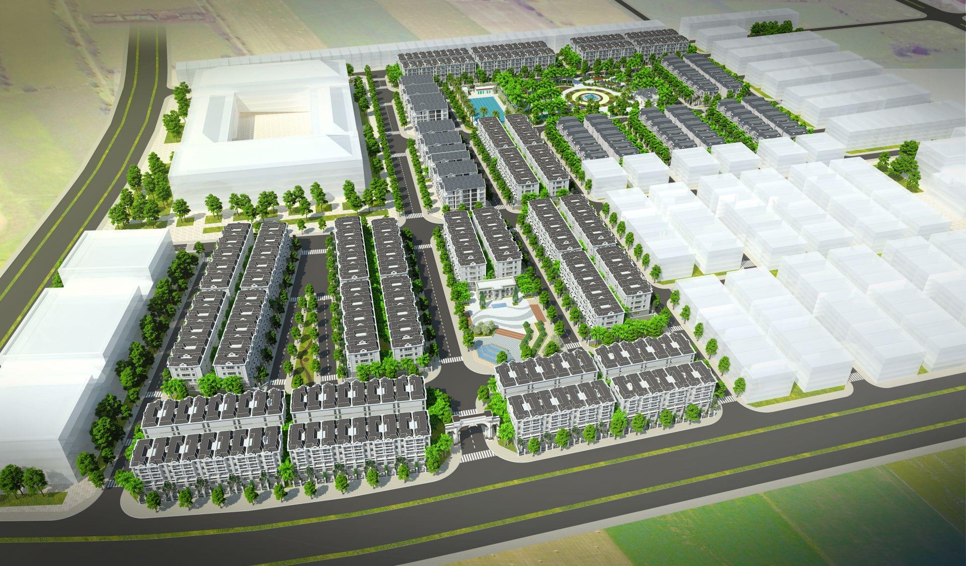 RATIO DETAILED PLANNING   1/500 PHU THANH NEW URBAN AREA